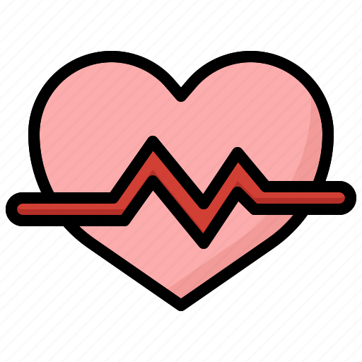 Heart, beat, cardiogram, love, healthcare, and, medical icon - Download on Iconfinder
