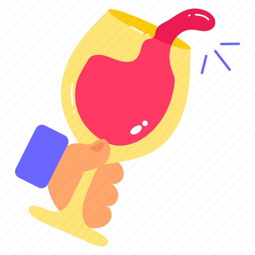 Drink glass, wine glass, alcohol glass, alcoholic drink, champagne glass icon - Download on Iconfinder