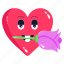 cute heart, valentine emoji, heart emoji, love emoji, heart emoticon 