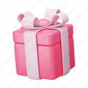 valentine, gift box, present, romantic, love 