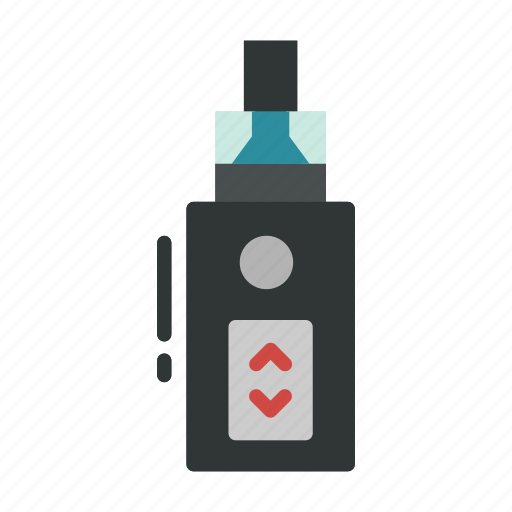 Airflow, atomizer, button, drip tip, electronic cigarette, vape pen, vaping icon - Download on Iconfinder