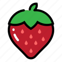 strawberry, fruit, berry, dessert