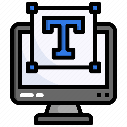 Text, size, computer, desktop icon - Download on Iconfinder