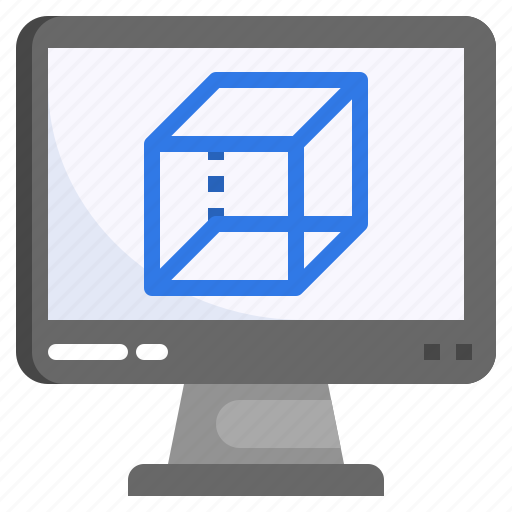 Cube, times, square, computer, geometrical icon - Download on Iconfinder