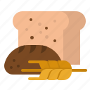 bread, bakery, baguette, wheat, food