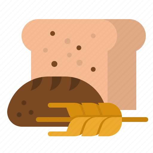 Bread, bakery, baguette, wheat, food icon - Download on Iconfinder