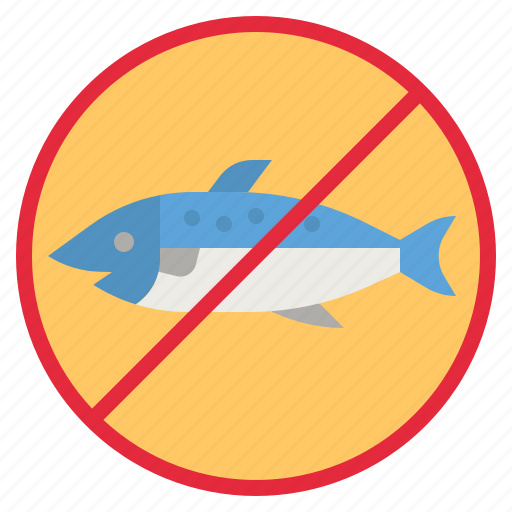 Forbidden, no, fish, vegan, vegetarian icon - Download on Iconfinder