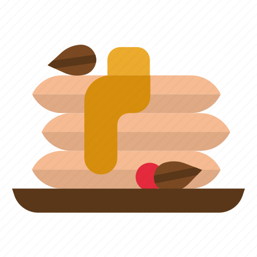 Pancake, almond, dessert, sweet, vegan icon - Download on Iconfinder