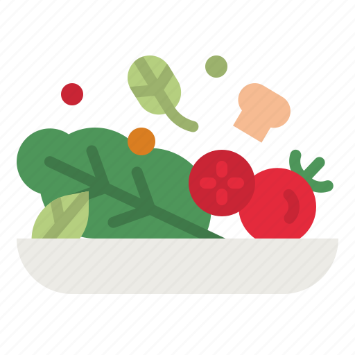 Salad, vegan, vegetarian, food, vegetables icon - Download on Iconfinder