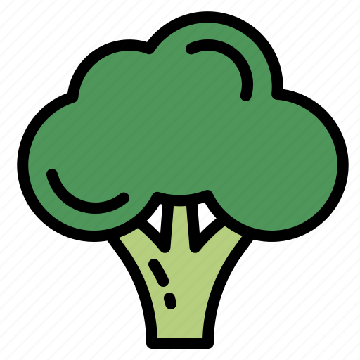 Broccoli, vegan, food, vegetarian, vegetable icon - Download on Iconfinder