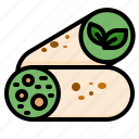 burrito, veagn, vegetarian, bean, rice, plant based food