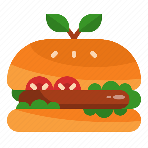 Vegetarian, vegan, meatless, healthy, plant based food, burger, fast food icon - Download on Iconfinder