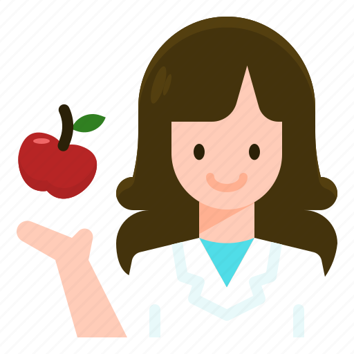 Dietitian, nutrition, nutritionist, doctor, consultant, therapy, plant based food icon - Download on Iconfinder