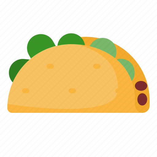 Vegetarian, tacos, vegan, food, maxican, plant based food icon - Download on Iconfinder