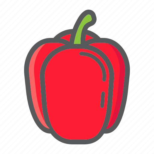 Bell, diet, food, pepper, sweet, vegetable, vegetarian icon - Download on Iconfinder