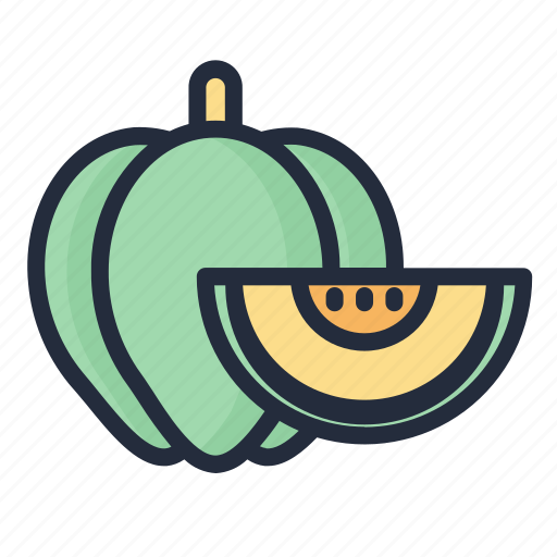 Acorn squash, vegetable, food, healthy icon - Download on Iconfinder