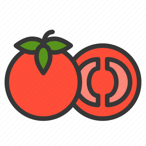 Food, fresh, green, tomato, vegan, vegetable, vitamin icon - Download on Iconfinder
