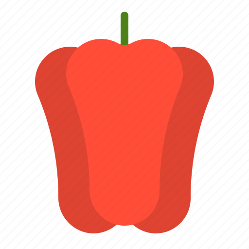 Bell pepper, crop, farming, fresh, organic, vegetable icon - Download on Iconfinder