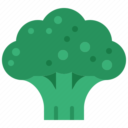 Broccoli, vegetable, healthy, vegetarian, vegan, diet, organic icon - Download on Iconfinder