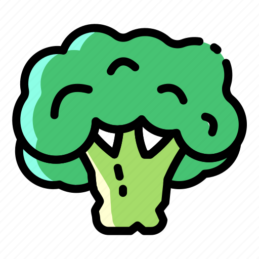 Broccoli, vegetarian, vegetable, cauliflower, green, vegetables, diet icon - Download on Iconfinder