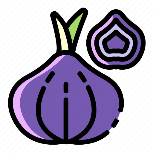 Onion, vegetarian, vegetable, green, vegetables, food, healthy icon - Download on Iconfinder