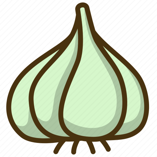 Vegetable, garlic, ingredient, spice, organic icon - Download on Iconfinder