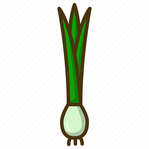 Vegetable, plant, seed, spring onion, botany icon - Download on Iconfinder