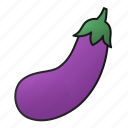eggplant, vegetable, fruit, nutrion, healthy 