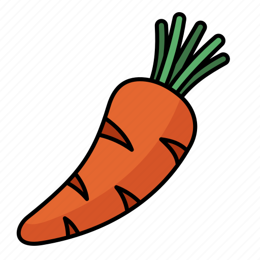 Carrot, vegetable, organic, vegetarian, healthy icon - Download on Iconfinder