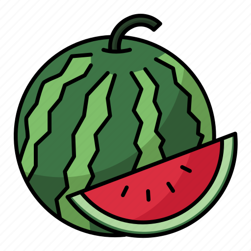 Watermelon, fruit, organic, fresh, tropical icon - Download on Iconfinder