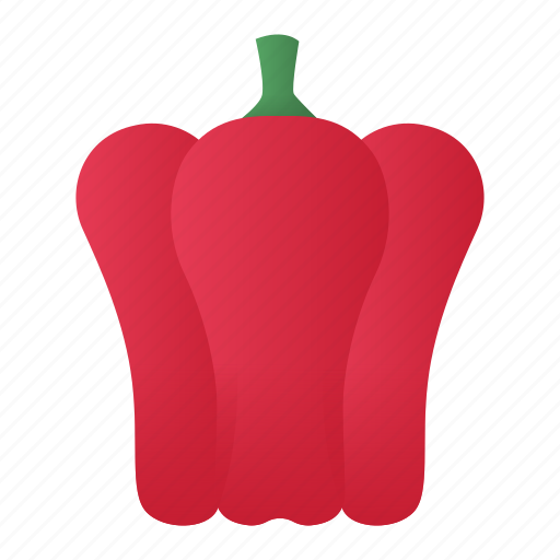 Pepper, capsicum, vegetable, fruit, vegetarian, organic, healthy icon - Download on Iconfinder