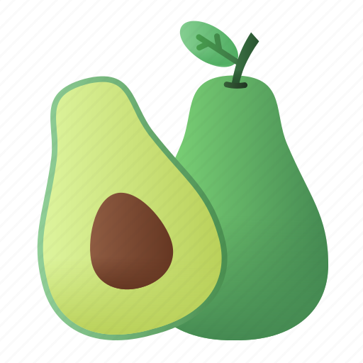 Avocado, fruit, vegetable, fresh, organic, healthy, vegetarian icon - Download on Iconfinder