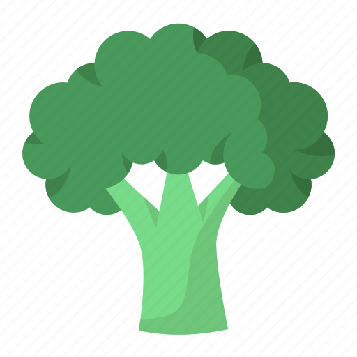 Brocoli, green, vegetable, organic, vegetarian, nutrition icon - Download on Iconfinder