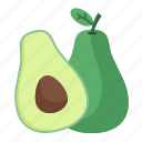 avocado, fruit, vegetable, fresh, organic, healthy, vegetarian