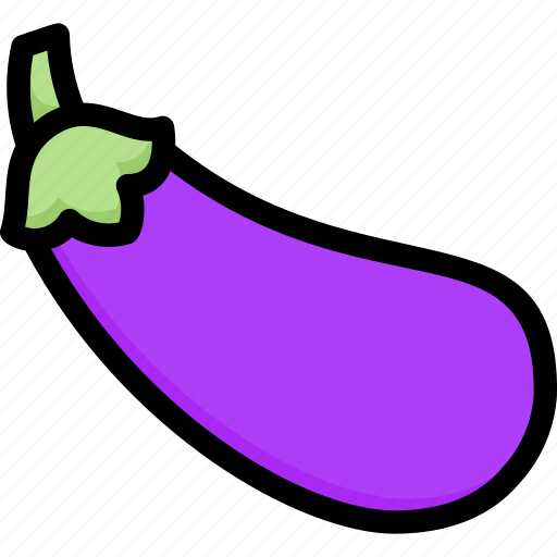 Eggplant, farm, fiber, food, fresh, vegetables, vegetarian icon - Download on Iconfinder