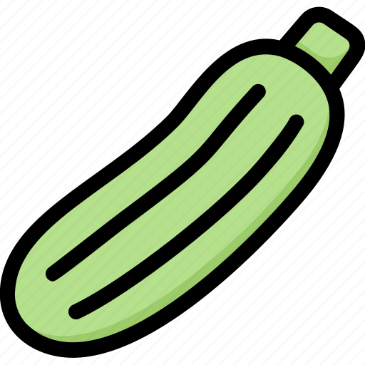 Farm, fiber, food, fresh, vegetables, vegetarian, zucchini icon - Download on Iconfinder