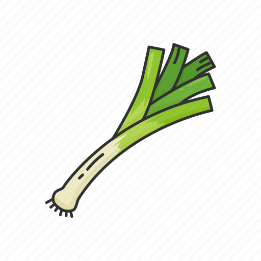 Food, green, healthy, leek, plants, veggies icon - Download on Iconfinder