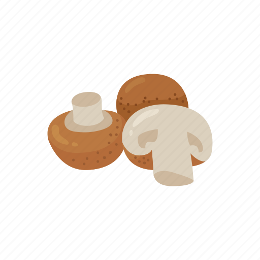 Mushroom, seasoning, species, toadstool, vegetable, veggies icon - Download on Iconfinder