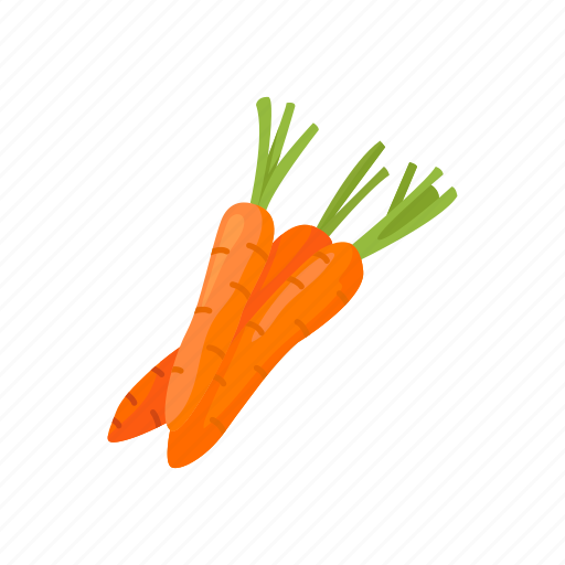 Carrot, food, healthy, plants, vegetable, veggies icon - Download on Iconfinder