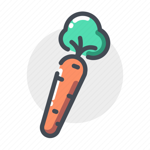 Carrot, spinach, vegetable icon - Download on Iconfinder