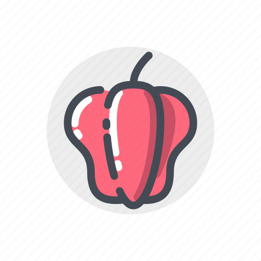 Garlic, red pepper, vegetable icon - Download on Iconfinder