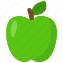 apple, green, fruit