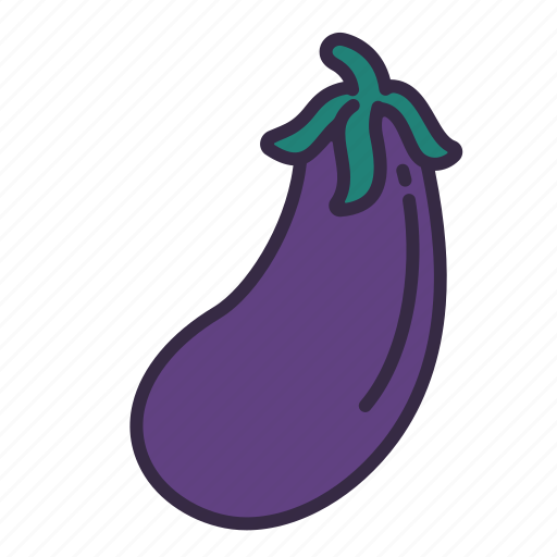 Vegetable, food, healthy, cooking, veggy, vegan, eggplant icon - Download on Iconfinder