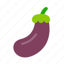 aubergine, eggplant, vegetable, fresh, healthy, food