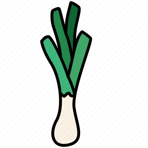 Green onion, onion, vegetable, organic icon - Download on Iconfinder