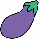 eggplant, aubergine, healthy, vegetable