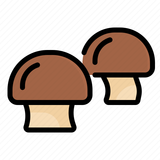 Champignon, fungi, mushroom, plant, vegetable icon - Download on Iconfinder