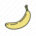 banana, bananas, food, fruit, healthy
