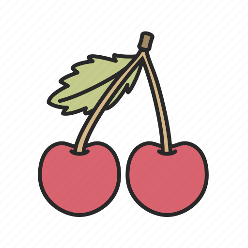 Cherry, food, fruit, healthy, sweet icon - Download on Iconfinder