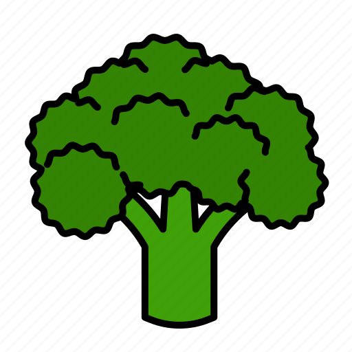 Vegetable, broccoli, food, greens, leafy, veggies, organic icon - Download on Iconfinder